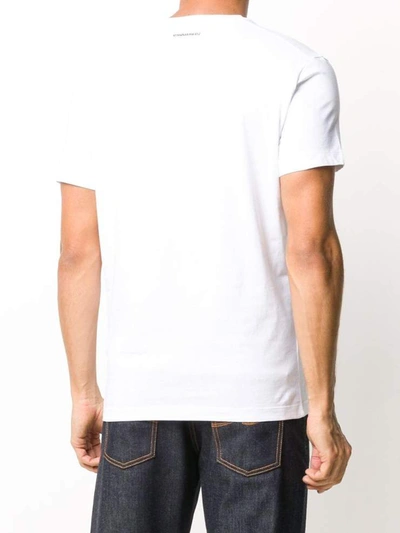 Shop Dsquared2 T-shirts And Polos In Bianco