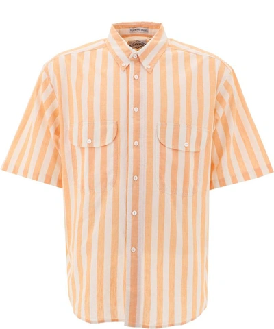 Shop Levi's "diamond Label" Shirt In Orange