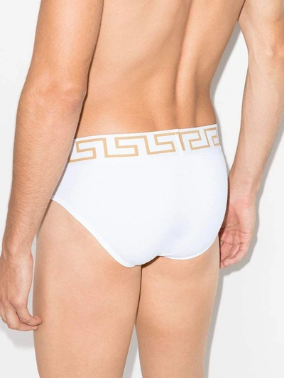 Shop Versace Underwear White