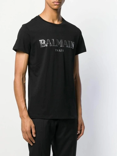 Shop Balmain T-shirts In 0pa