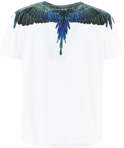 Shop Marcelo Burlon County Of Milan "wings" T-shirt In White