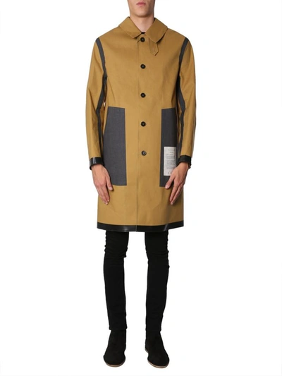 Shop Mackintosh Insideout Coat In Brown