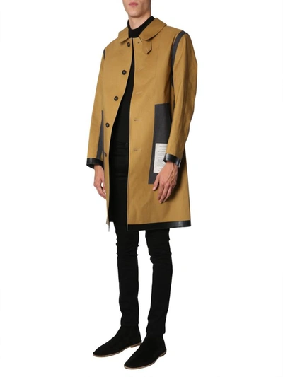 Shop Mackintosh Insideout Coat In Brown