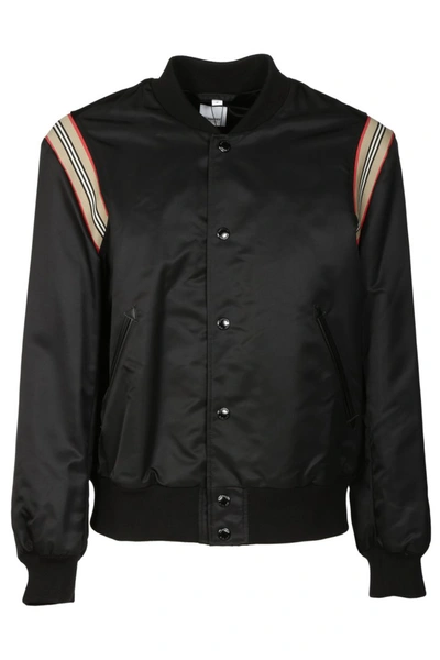 Shop Burberry Coats In Nero