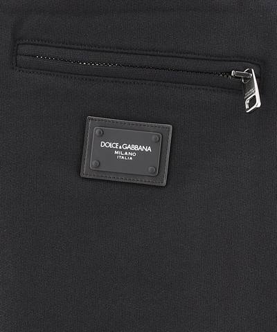 Shop Dolce & Gabbana Jogging Shorts In Black  