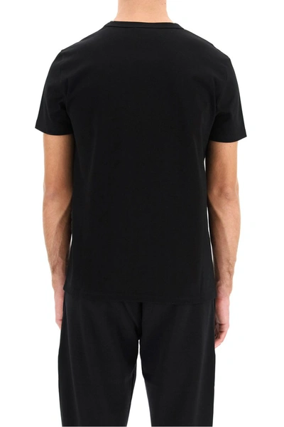 Shop Alexander Mcqueen Patch Skull T-shirt In Black