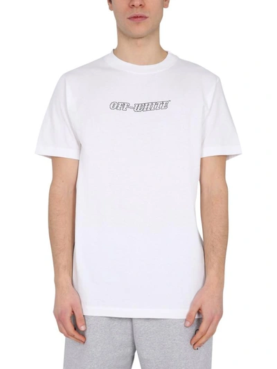 Shop Off-white Crew Neck T-shirt In White