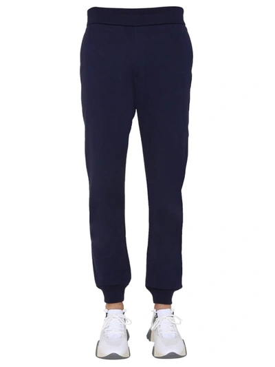 Shop Versace Jogging Pants In Blue