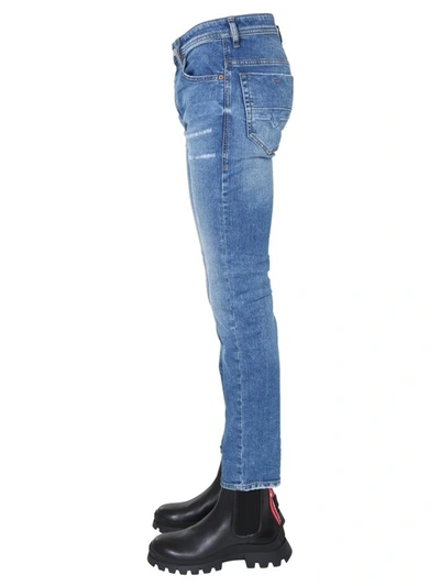 Shop Diesel "thommer-x" Jeans In Denim