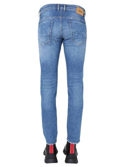 Shop Diesel "thommer-x" Jeans In Denim