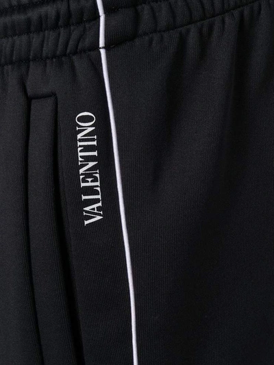 Shop Valentino Trousers Black