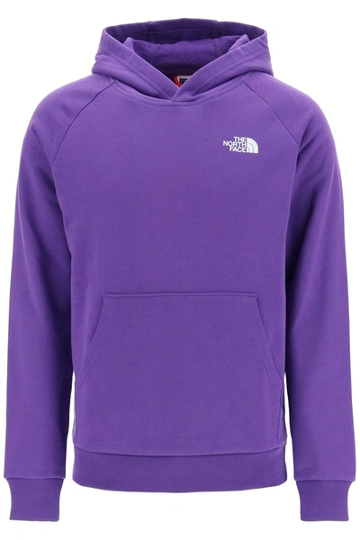 Shop The North Face Redbox Logo Print Hoodie In Peak Purple