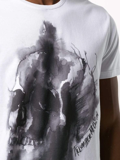 Shop Alexander Mcqueen T-shirts And Polos White