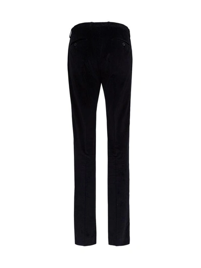 Shop Dolce & Gabbana Corduroy Trousers In Black