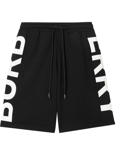 Shop Burberry Shorts In Black