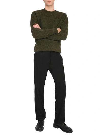 Shop Ymc You Must Create Crew Neck Sweater In Green
