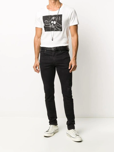 Shop Celine Céline T-shirts And Polos In Bianco