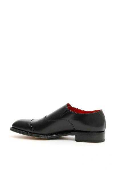 Shop Alexander Mcqueen Monk Shoes In Black