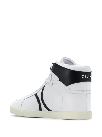 Shop Celine Céline Sneakers In Bianco