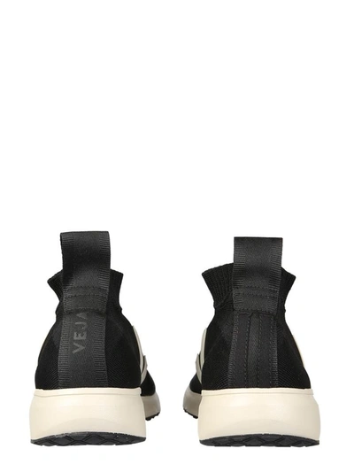 Shop Rick Owens "veja Sock Runner" Sneakers In Black