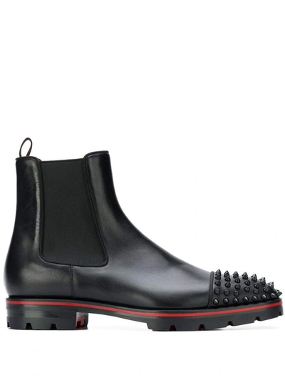 Shop Christian Louboutin Boots Black