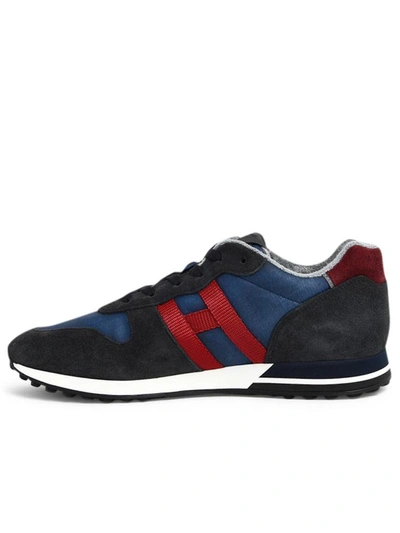 Shop Hogan Sneakers H383 Blu In Blue