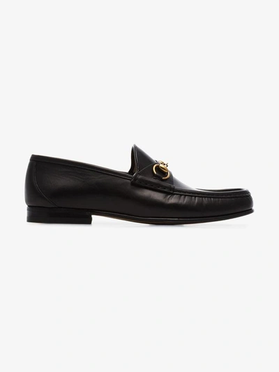 Shop Gucci Flat Shoes In Nero