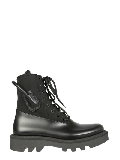 Shop Givenchy Combat Boots In Black
