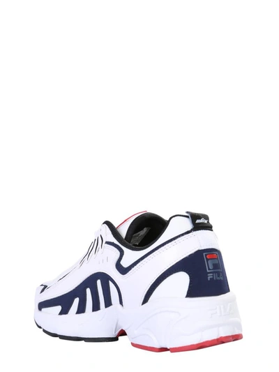 Shop Msgm Fila Sneakers In White