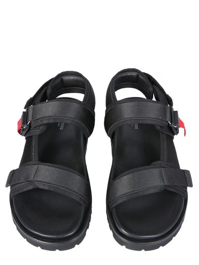Shop Dsquared2 Flat Sandals In Black