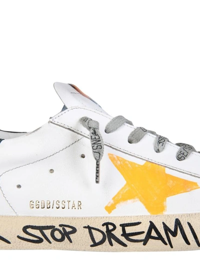Shop Golden Goose "super Star" Sneakers In White