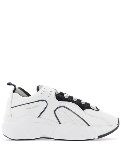 Shop Acne Studios "rockaway Leather" Sneaker In White