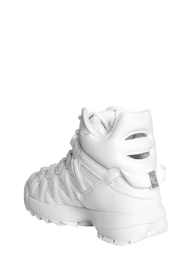 Shop Fila D-stack Cage Crossover Sneakers In White