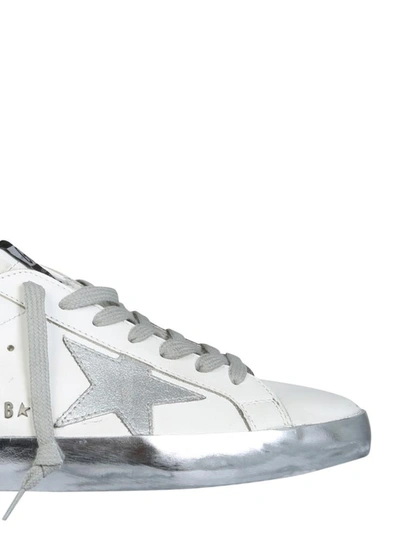 Shop Golden Goose "super-star" Sneakers In White