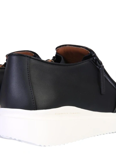 Shop Giuseppe Zanotti "dawson" Sneakers In Black