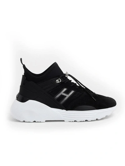 Shop Hogan Black Sneakers