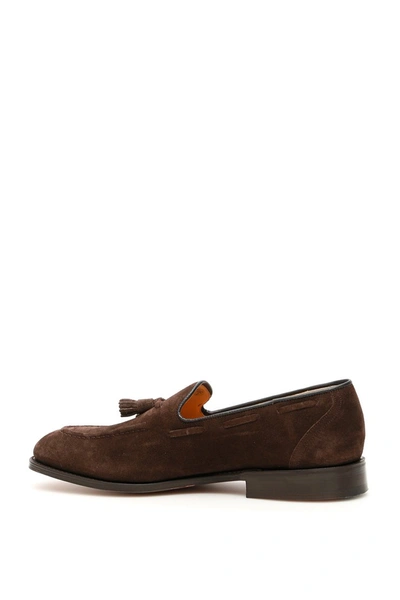 Shop Church's Suede Loafers In Brown