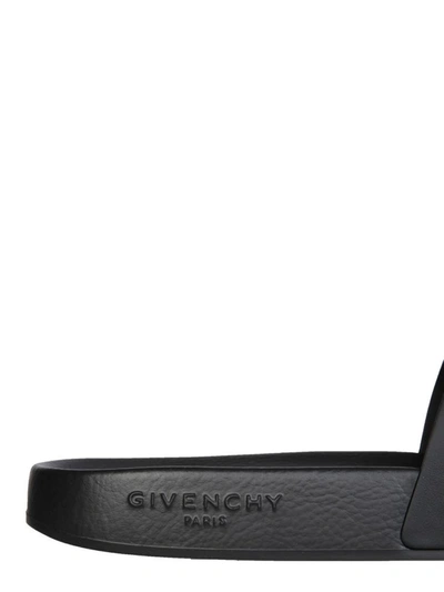 Shop Givenchy Slide Sandals In Black