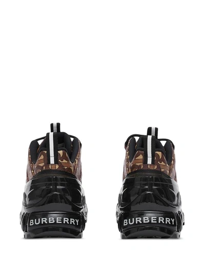 Shop Burberry Sneakers Brown