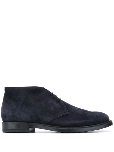 Shop Tod's Boots In Blu