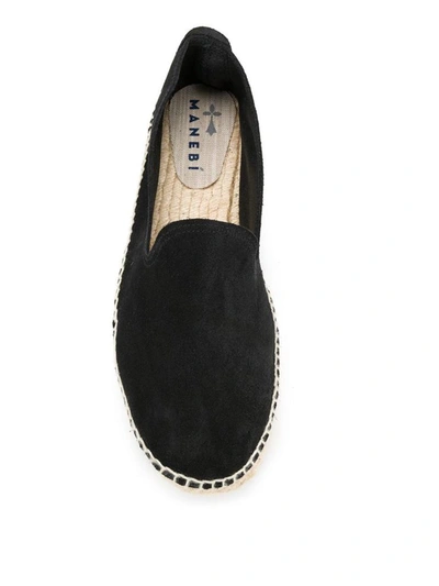 Shop Manebi Flat Shoes Black