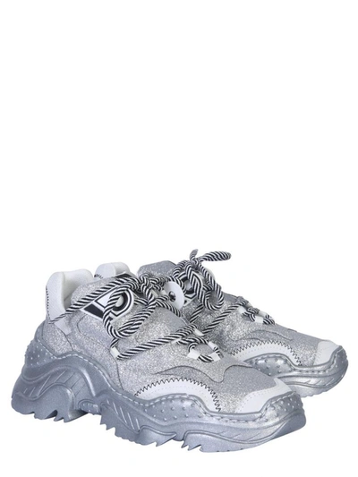 Shop N°21 Billy Sneaker In Silver