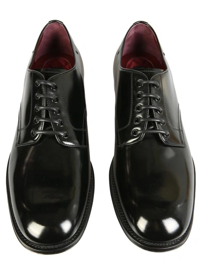 Shop Dolce & Gabbana Classic Derby In Black