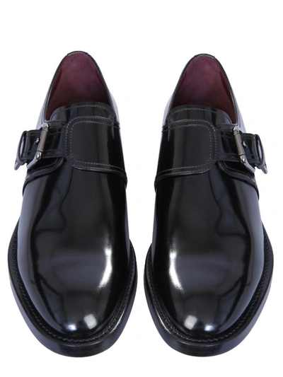 Shop Dolce & Gabbana Monkstrap Shoes In Black
