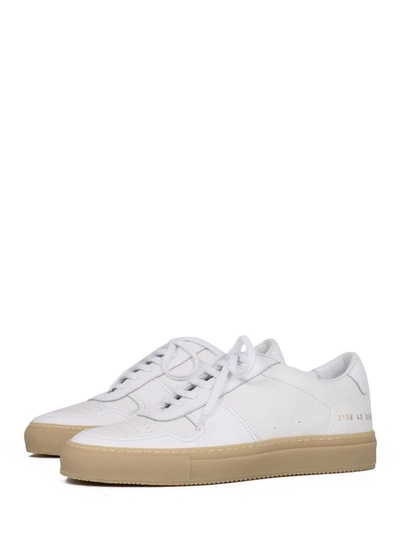 Shop Common Projects Leather Sneakers White