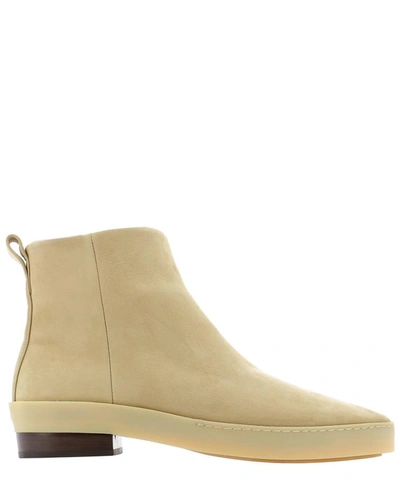 Shop Fear Of God "santa Fe" Chelsea Boots In Beige