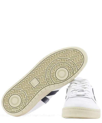 Shop Veja "v-10" Sneakers In White