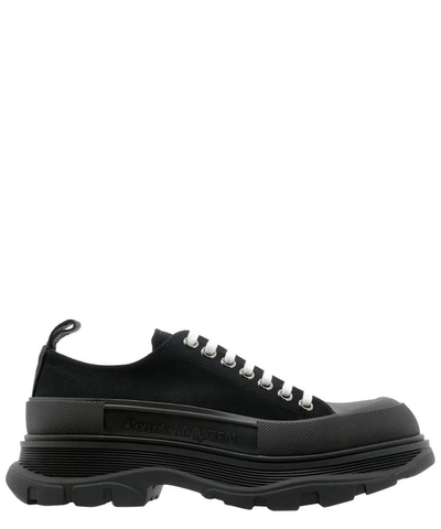 Shop Alexander Mcqueen "tread Slick" Sneakers In Black  