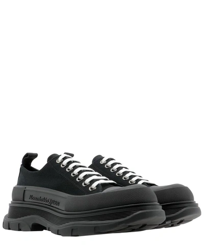 Shop Alexander Mcqueen "tread Slick" Sneakers In Black  