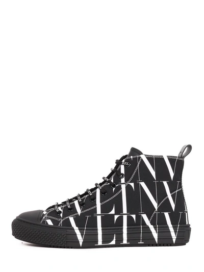 Shop Valentino Sneaker Giggies Vltn In Black